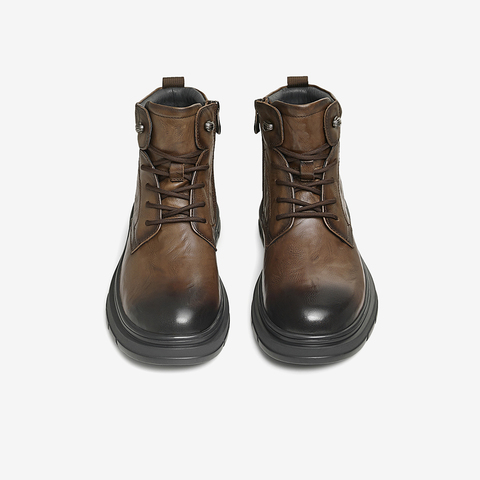 TATA/他她2024冬商场同款时尚休闲马丁靴男新款TFN01DD4