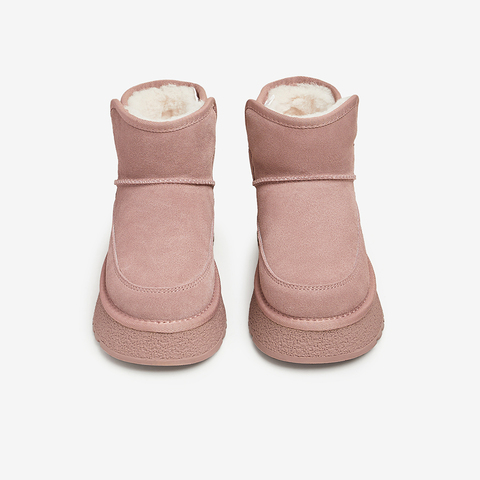 TATA/他她2024冬商场同款时尚休闲雪地靴女新款CGK01DD4