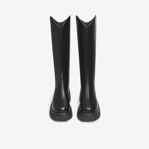 TATA/他她2024冬时尚休闲时装长靴女新款CCN02DG4