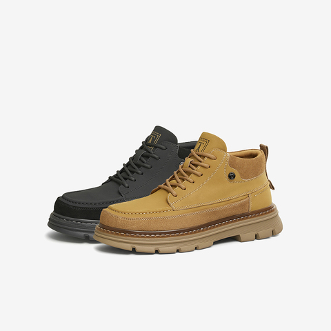 TATA/他她2024冬商场同款时尚休闲工装鞋男新款MFV01DM4