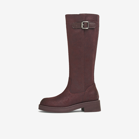 TATA/他她2024冬时尚休闲时装长靴女新款CY601DG4