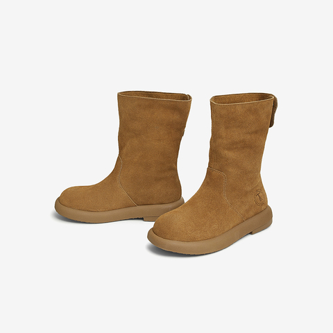 TATA/他她2024冬商场同款时尚休闲时装长靴女新款CGY01DS4