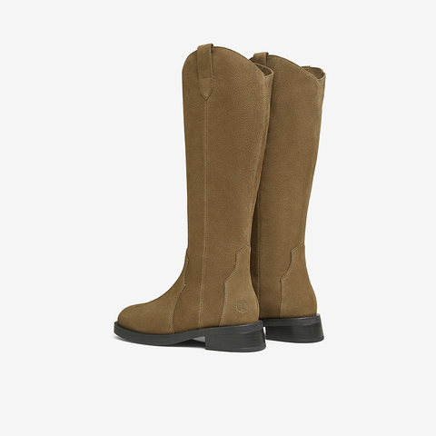 TATA/他她2024冬时尚休闲时装长靴女新款7TGA6DG4