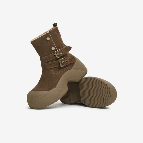 TATA/他她2024冬时尚休闲雪地靴女新款CX501DZ4