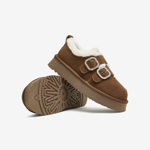 TATA/他她2024冬时尚休闲勃肯鞋女新款WDX28DM4