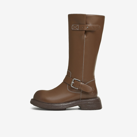 TATA/他她2024冬时尚休闲女时装长靴新款CX602DG4