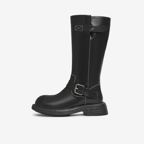 TATA/他她2024冬时尚休闲女时装长靴新款CX602DG4