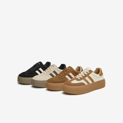 TATA/他她2024春时尚休闲德训鞋女新款W9B01AM4