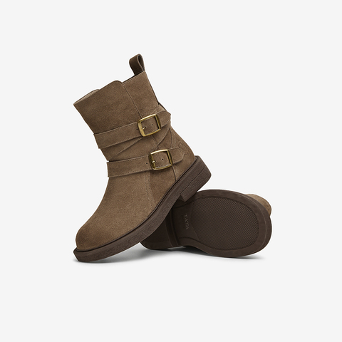 TATA/他她2024冬商场同款时尚休闲时装短靴女新款CYN01DZ4