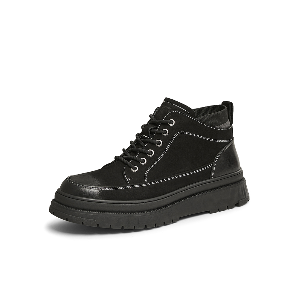 TATA/他她2024冬商场同款时尚休闲马丁靴男新款TDW02DD4