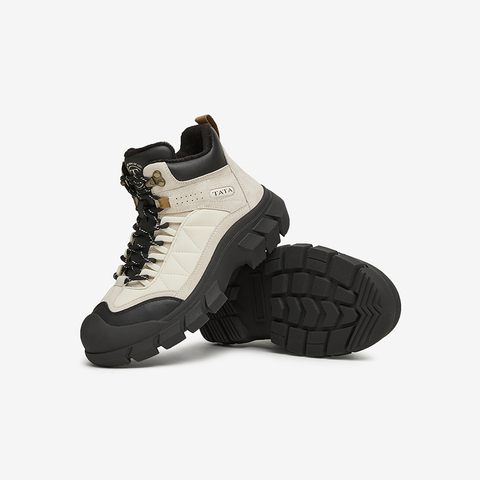 TATA/他她2024冬时尚休闲运动靴女新款HNX01DD4