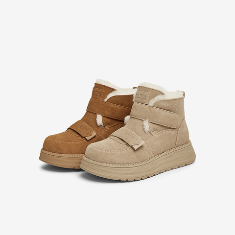 TATA/他她2024冬商场同款时尚休闲雪地靴女新款CYY01DD4