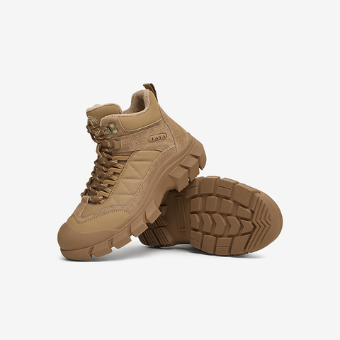 TATA/他她2024冬时尚休闲运动靴女新款HNX01DD4