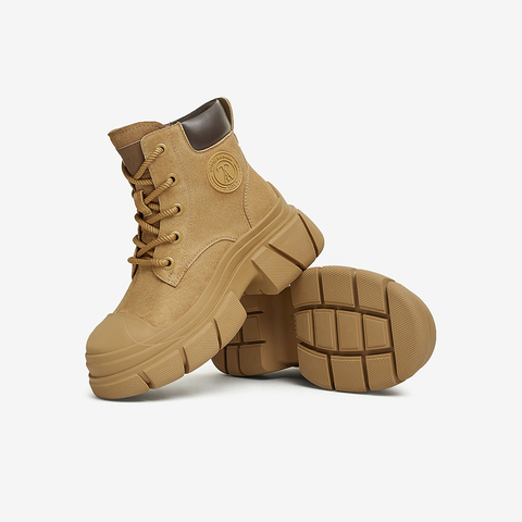 TATA/他她2024冬商场同款时尚休闲工装鞋女新款CCE01DD4