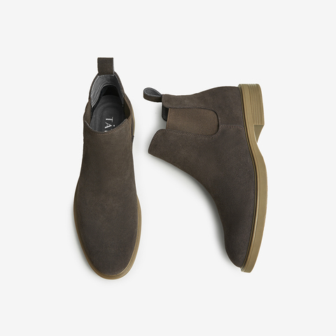 Tata/他她2024冬时尚休闲舒适百搭切尔西靴男新款VVX02DD4