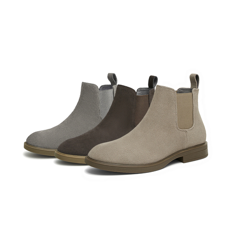 Tata/他她2024冬时尚休闲舒适百搭切尔西靴男新款VVX02DD4