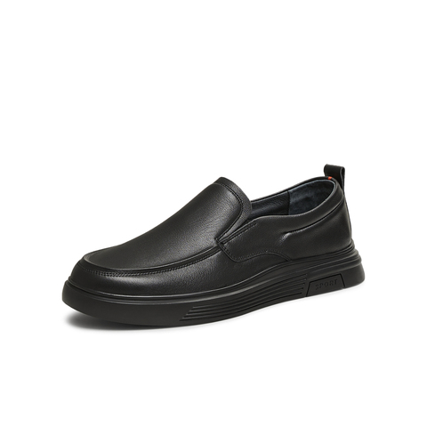 Tata/他她2024冬经典纯色百搭男皮鞋新款VVK02DM4