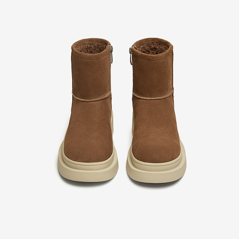 TATA/他她2024冬时尚休闲时装短靴女新款CW501DD4