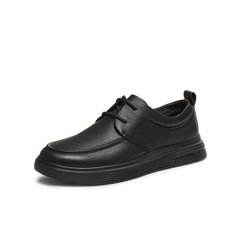 Tata/他她2024冬时尚经典百搭系带男皮鞋VVK01DM4