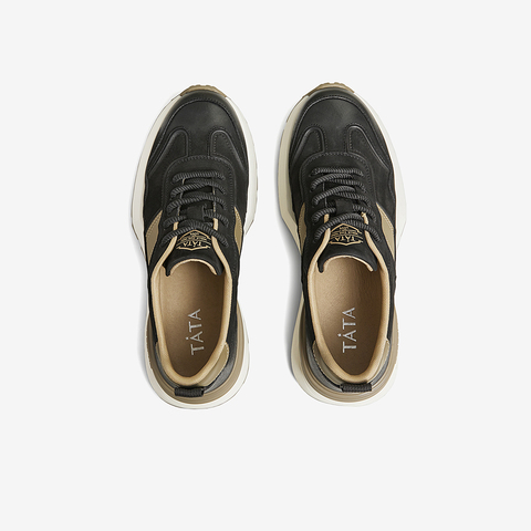 TATA/他她休闲男士简约百搭板鞋新款PDN01CM4