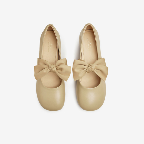 TATA/他她2024夏甜美蝴蝶结玛丽珍单鞋YDT01BQ4