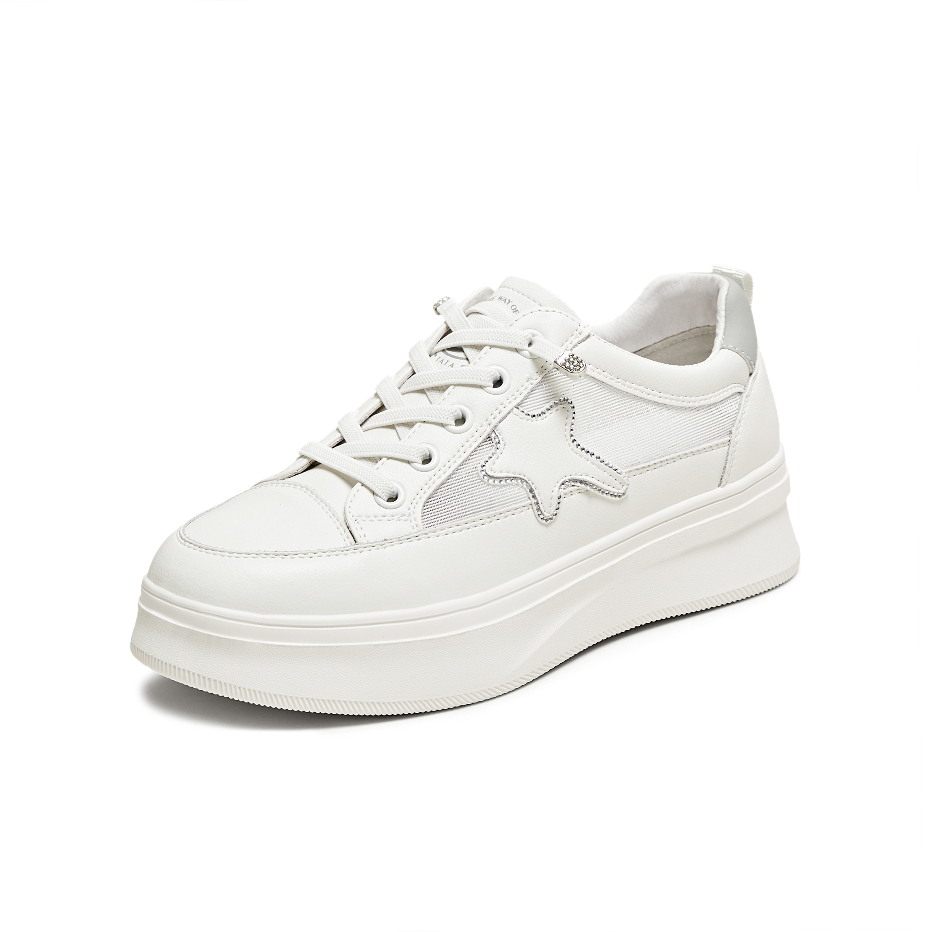 Tata/他她2024夏时尚百搭休闲板鞋女鞋WJN16BM4