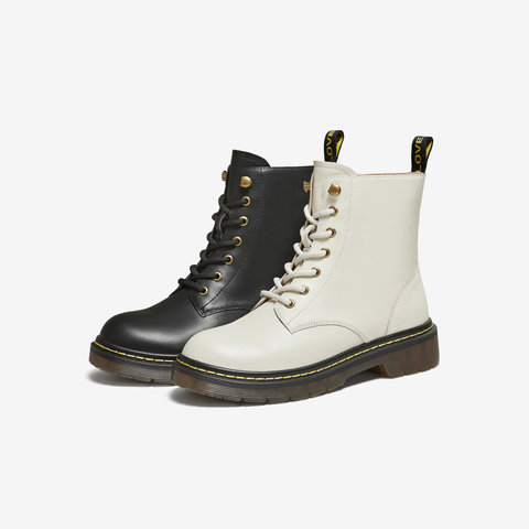 TATA/他她2024冬百搭时尚简约女马丁靴新款WUY02DZ4