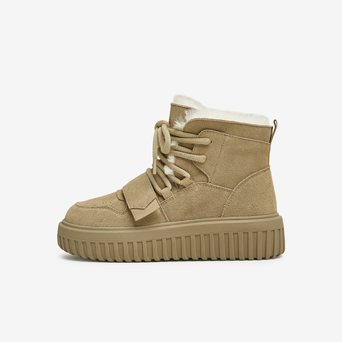 TATA/他她2024冬时尚休闲雪地靴女新款CEV01DD4