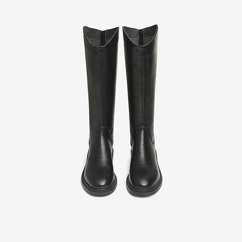 Tata/他她2024冬潮流百搭简约时装靴女新款G5JA1DG4