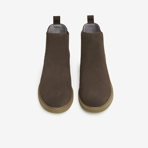 Tata/他她2024冬时尚舒适百搭切尔西靴男新款VVX02DD4