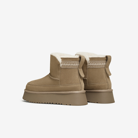 TATA/他她2024冬商场同款时尚休闲雪地靴女新款WDX39DD4