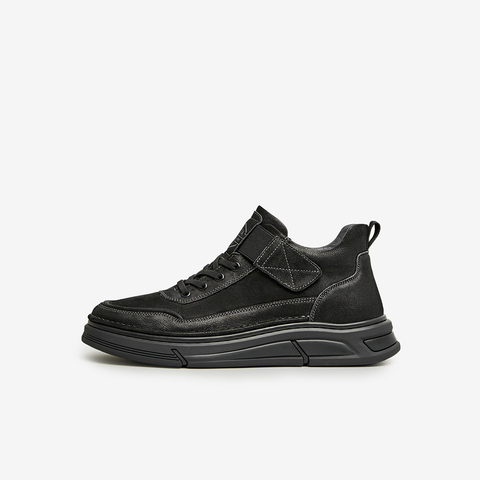 TATA/他她2024冬时尚简约百搭男士工装靴OBM01DD4