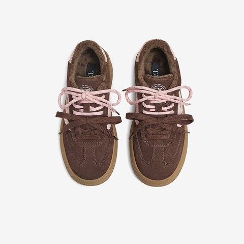 TATA/他她2025春时尚休闲德训鞋女新款GLD02AM5