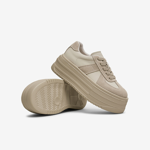 TATA/他她2025春时尚休闲德训鞋女新款CCW02AM5