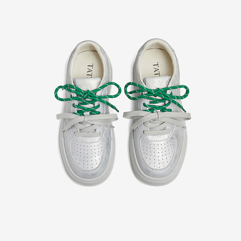 TATA/他她2025春时尚休闲板鞋女新款CZN01AM5