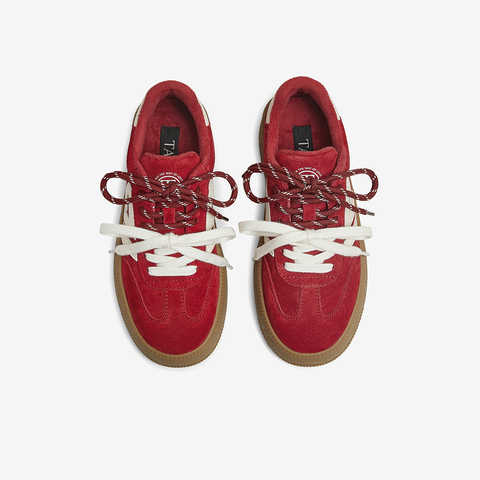 TATA/他她2025春时尚休闲德训鞋女新款GLD02AM5