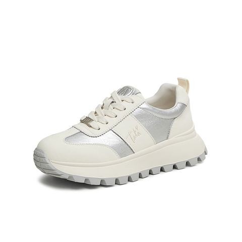 TATA/他她2025春商场同款时尚休闲阿甘鞋女新款CYK01AM5