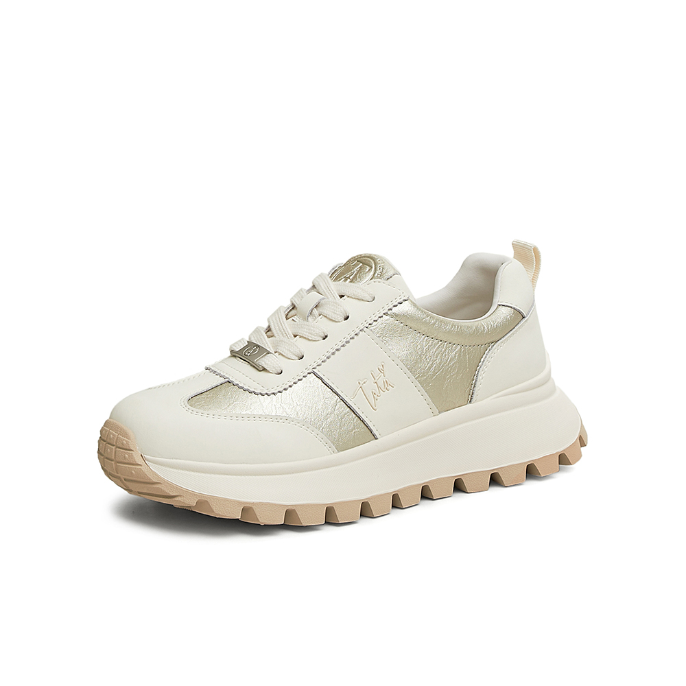 TATA/他她2025春商场同款时尚休闲阿甘鞋女新款CYK01AM5