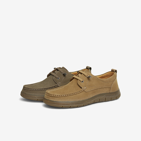 TATA/他她2025春时尚休闲皮鞋男新款OEM02AM5