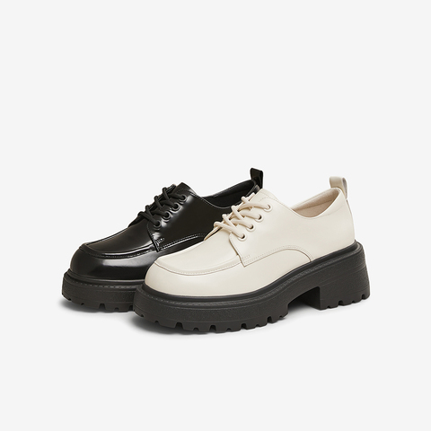 TATA/他她2025春商场同款时尚休闲牛津鞋女新款7BW31AM5
