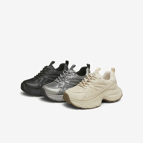 TATA/他她2025春商场同款时尚休闲老爹鞋女新款CYB01AM5