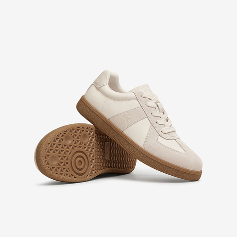 TATA/他她2025春商场同款时尚休闲德训鞋女新款SNK01AM5