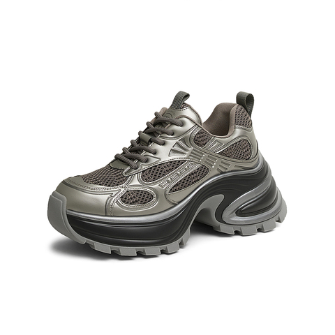 TATA/他她2025春商场同款时尚休闲老爹鞋女新款CZX01AM5