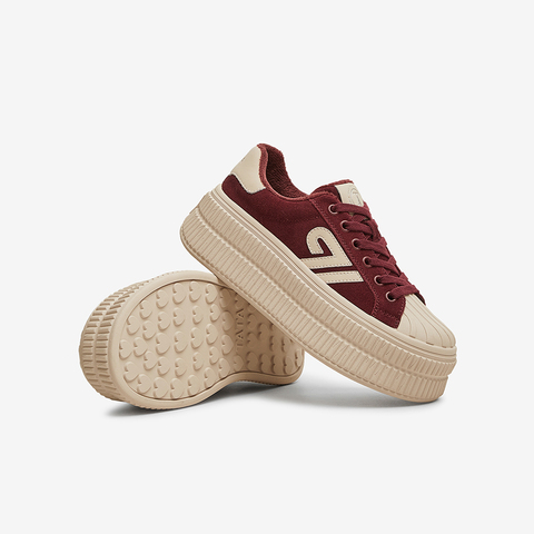 TATA/他她2025春时尚休闲板鞋女新款GNG01AM5