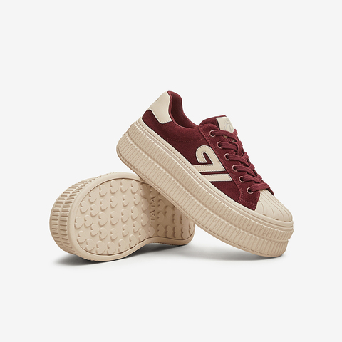 TATA/他她2025春时尚休闲板鞋女新款GNG01AM5