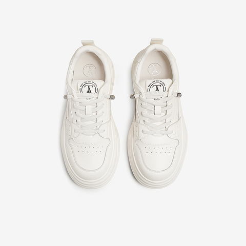 TATA/他她2025春商场同款时尚休闲板鞋女新款WH704AM5