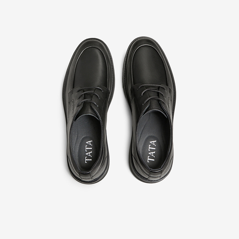 TATA/他她2025春商场同款时尚休闲皮鞋男新款72W25AM5