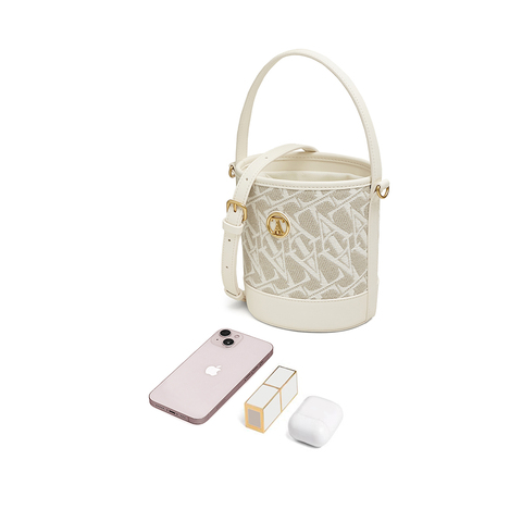 TATA/他她2025春商场同款时尚休闲水桶包女新款X3405AX5