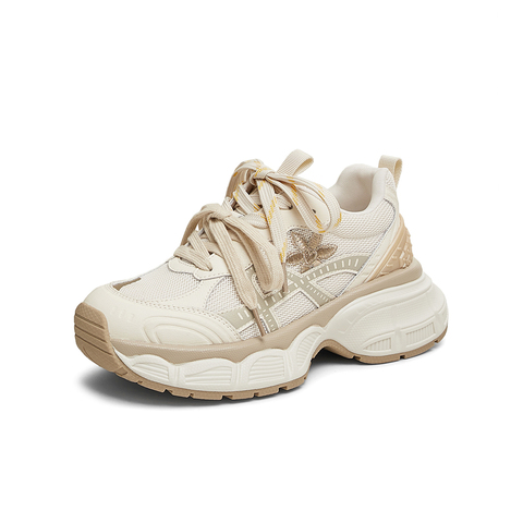 TATA/他她2025春商场同款时尚休闲老爹鞋女新款GNQ01AM5