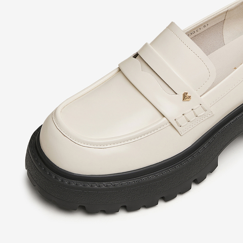 TATA/他她2025春商场同款时尚休闲乐福鞋女新款7BW29AA5